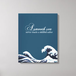 Toile Décor Art Décor De Citation Inspirationnel Une Mer