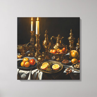 Toile Décor classique au mur du dîner