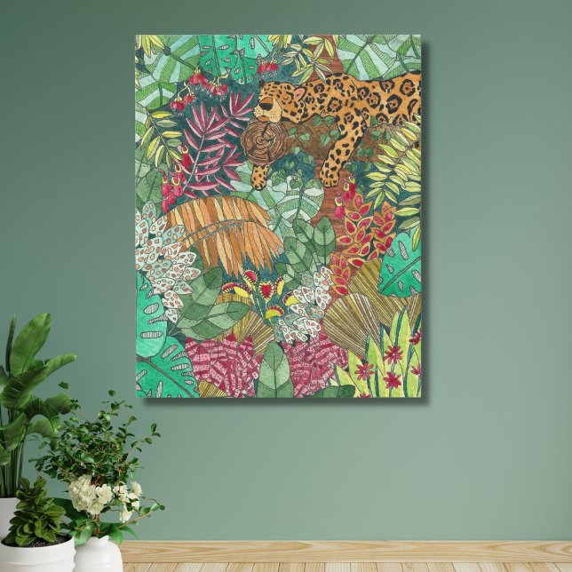 Toile Décor de la crèche de la jungle (Créateur téléchargé)