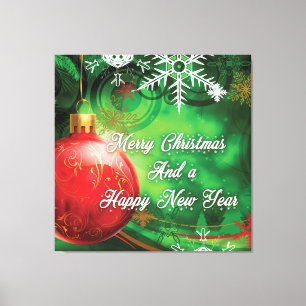 Toile Décor de Noël