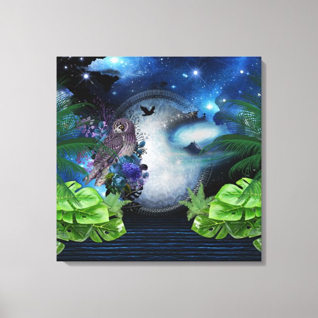 Toile Décor Galaxy-Portal (Recto)