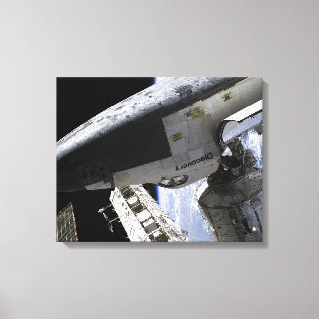 Toile Découverte de navette spatiale ancrée (Recto)