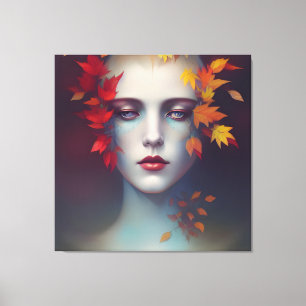 Toile Déesse d'automne