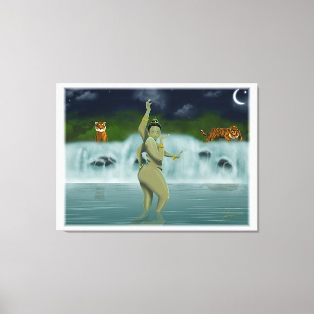 Toile Déesse de bain (Recto)