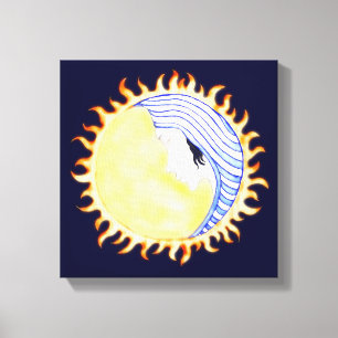 Toile Déesse de lune