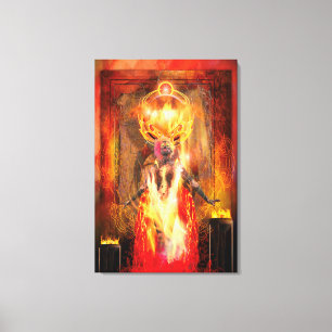 Toile Déesse du feu PELE