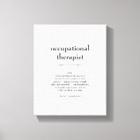 Définition d'ergothérapeute Merci cadeau