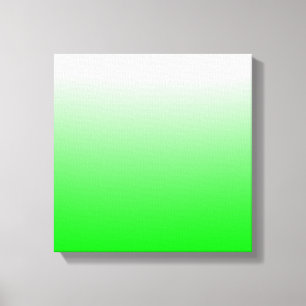 Toile Dégradé de citron vert