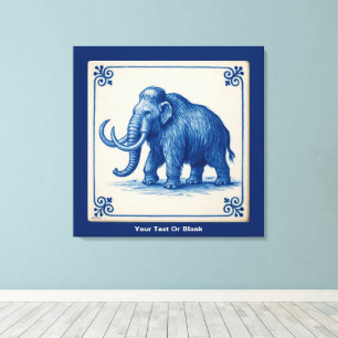 Toile Delft Wooly Mammoth