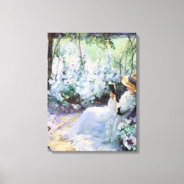 Toile Délicieux Solitude Frank Bramley Art (Recto)