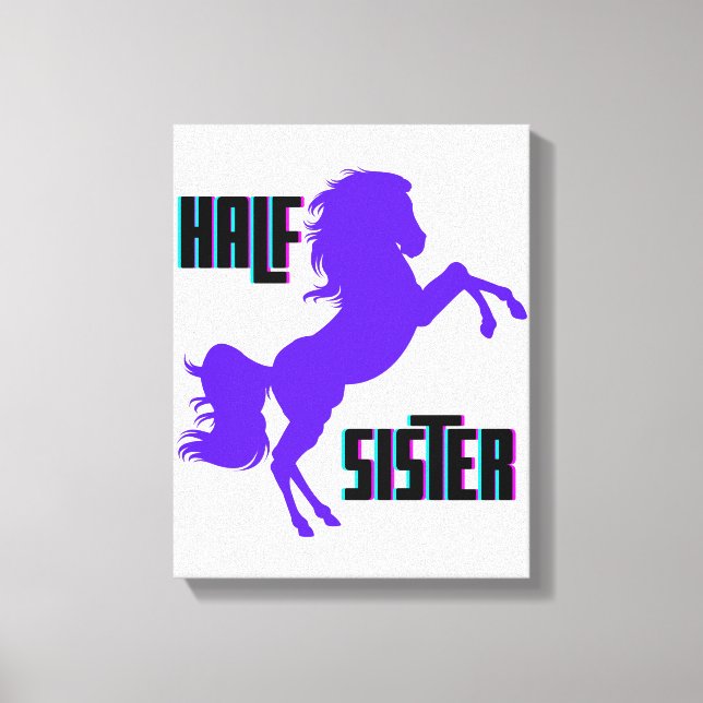 Toile Demi-Soeur Pony Violet frère (Recto)