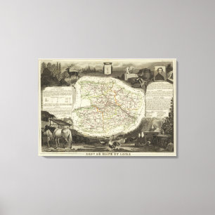 Toile Département au sujet de main et de loir