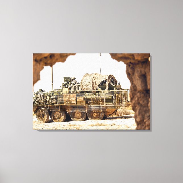 Toile Des soldats américains patrouillent en Afghanistan (Recto)