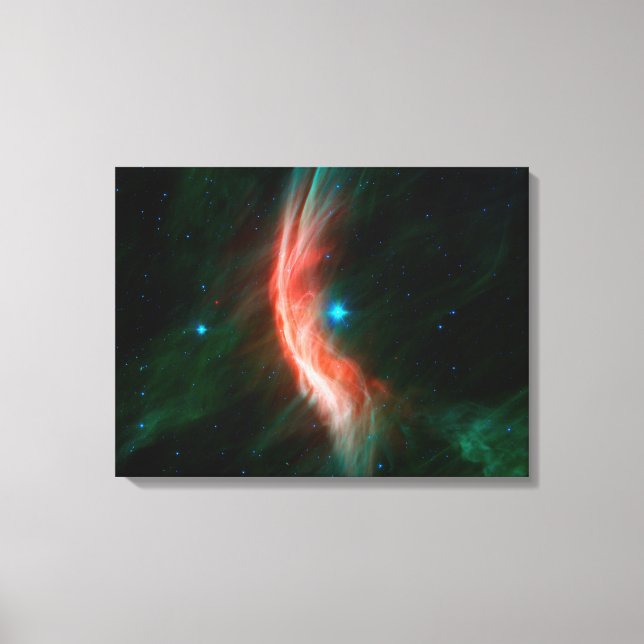 Toile Des Vents Stellaires Sortent De Zeta Ophiuchi. (Recto)