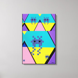 Toile Descending on a Memphis Designed Planet