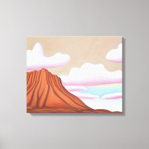 Toile Désert du Sud-Ouest et art minimaliste de Mesa