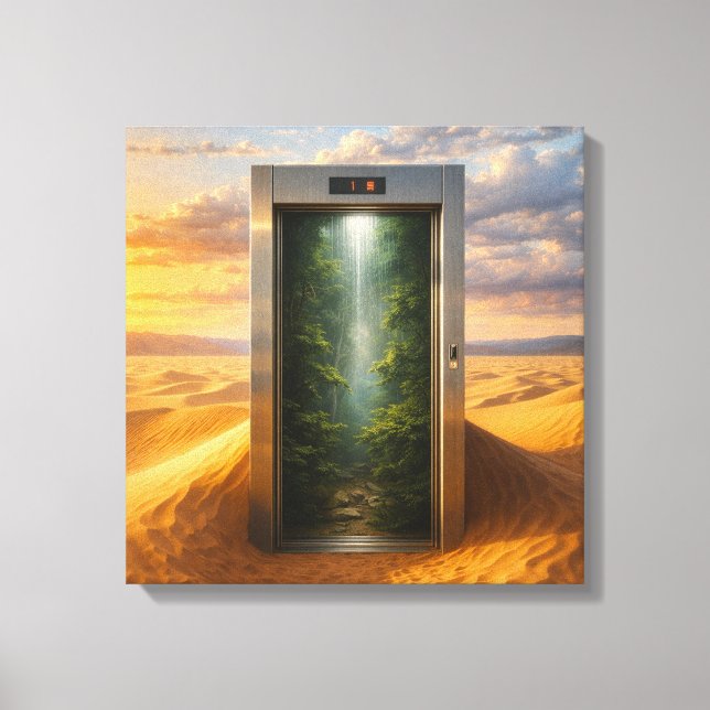 Toile Desert Elevator (Recto)