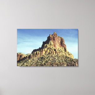 Toile Desert Rock Mountain Peak Paysage Photo