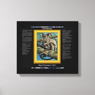 Toile DESIDERATA Galago