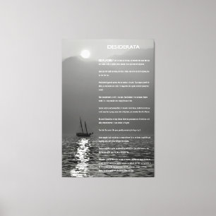 Toile DESIDERATA Twilight
