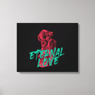 Toile Design graphique dynamique, urbain, tendance Etern