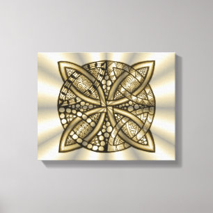 Toile Design original Gold Celtic Knot