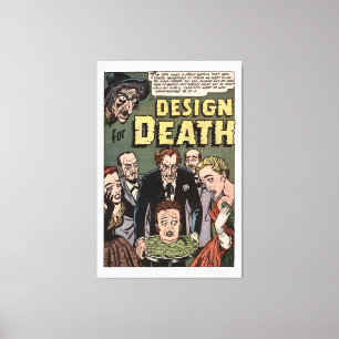 Toile Design pour le panneau de bandes dessinées Death V