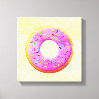 Dessin De Mignonne Donut Avec Des Saupoudrages