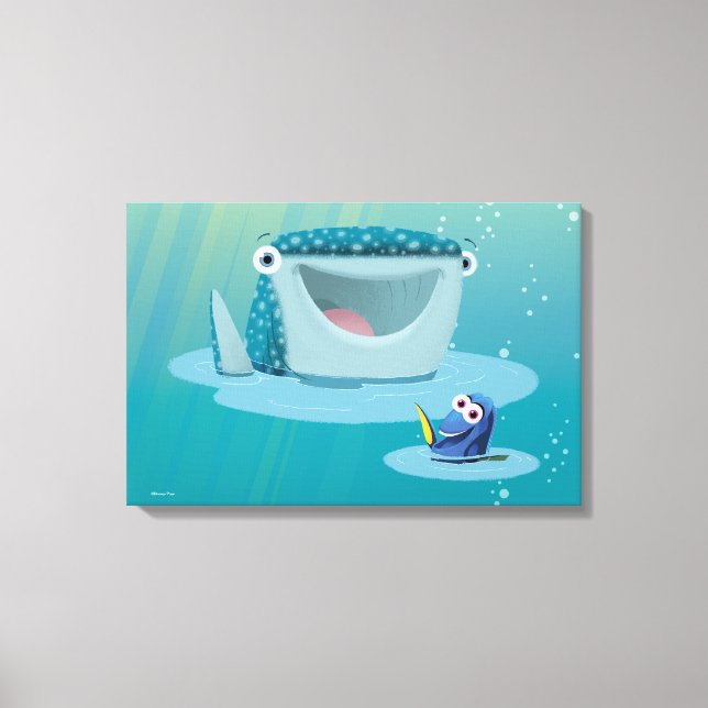 Toile Destiny & Dory | Bulles (Recto)