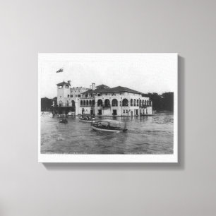Toile Detroit Boat Club, Belle Isle 1905