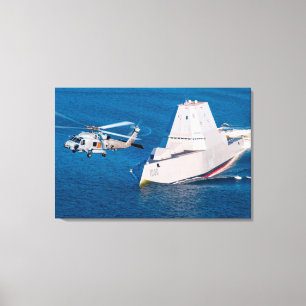 Toile DÉTROYEUR DE MISSILES GUIDÉS - DDG-1000 24x36