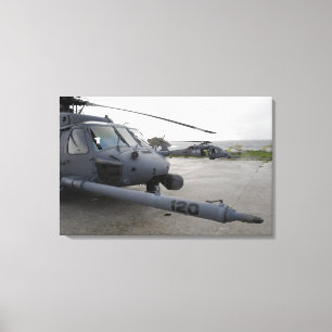 Toile Deux HH-60G pavent des faucons