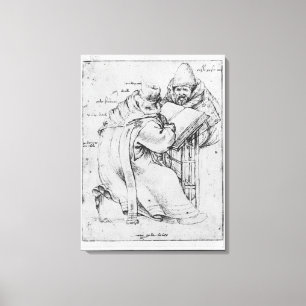 Toile Deux rabbins