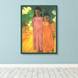 Toile Deux Sœurs de Paul Gauguin, Beaux-Arts Anciens