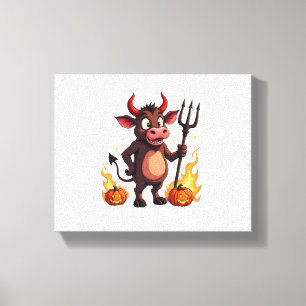 Toile Diable Vache mal