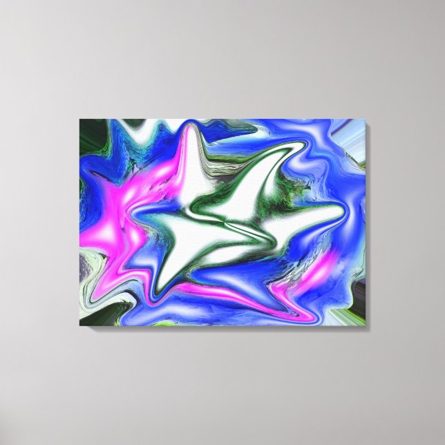 Toile Diamant naturel glace et neige art (Recto)