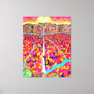 Toile Dieu est dans les détails #10