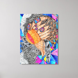 Toile Dieu est dans les détails #19