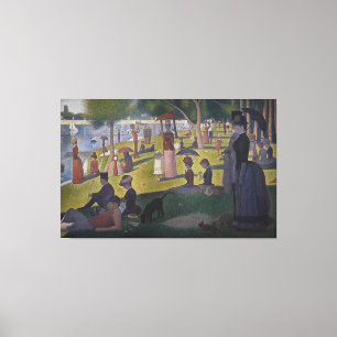 Toile Dimanche après-midi sur l'île de La Grande Jatte