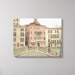 Toile Dimanche matin à Venise