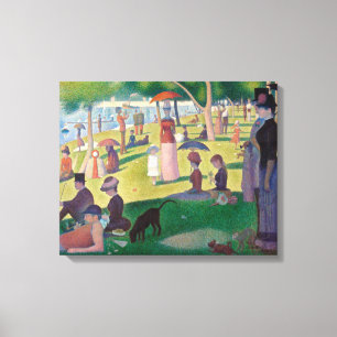 Toile Dimanche sur La Grande Jatte Seurat Peinture