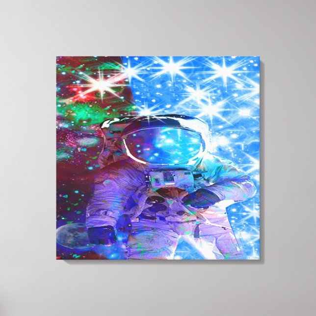 Toile Dimensions Astronautes (Recto)