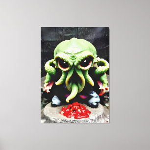 Toile Dîner avec Cthulhu