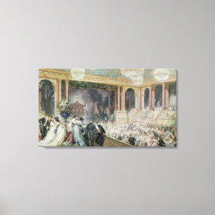 Toile Dîner chez le Tuileries, 1867