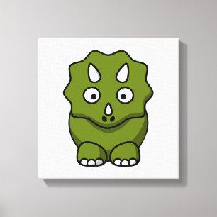 Toile Dinosaure de caricature