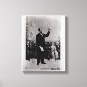 Toile Discours de Lincoln à Gettysburg, 1895