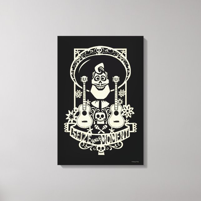 Toile Disney Pixar Coco | Ernesto - Citation drôle (Recto)