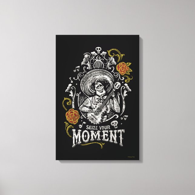 Toile Disney Pixar Coco | Ernesto | Devis inspirant (Recto)