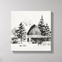 Distant Barne Sketch II