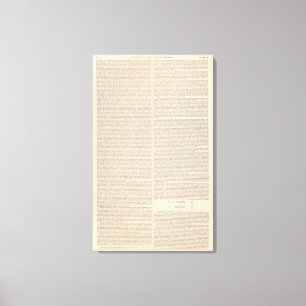 Toile Distribution de la chaleur au-dessus du globe